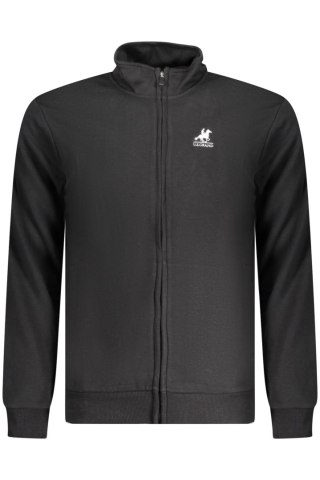 BLUZA MĘSKA US GRAND POLO Z ROZPINANYM NA ZAMEK CZARNA (Nero)
