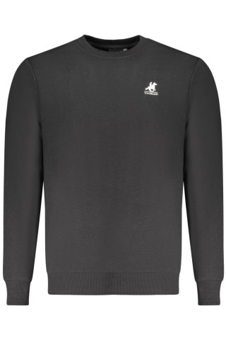BLUZA MĘSKA US GRAND POLO Z ROZPINANYM NA ZAMEK CZARNA (Nero)
