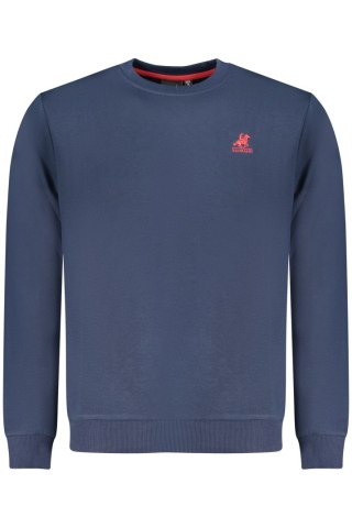 BLUZA POLO US GRAND BEZ ZAMKA MĘSKA NIEBIESKA (Blu)