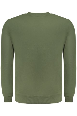 BLUZA POLO US GRAND BEZ ZAMKA MĘSKA ZIELONA (Verde)