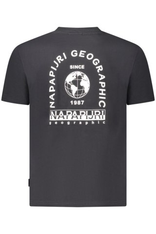NAPAPIJRI KOSZULKA Z KRÓTKIM RĘKAWEM MĘSKA CZARNA (Nero)