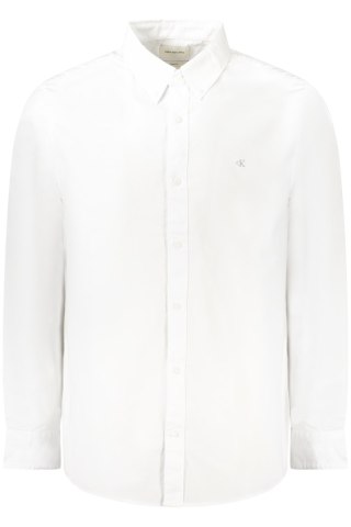CALVIN KLEIN KOSZULA Z DŁUGIM RĘKAWEM MĘSKA BIAŁA (Bianco)