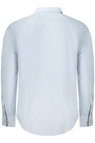 CALVIN KLEIN KOSZULA Z DŁUGIM RĘKAWEM MĘSKA NIEBIESKA (Azzurro)