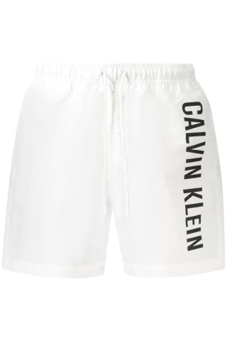 CALVIN KLEIN SPODNIE KOSTIUMU KĄPIELOWEGO MĘSKIE BIAŁE (Bianco)