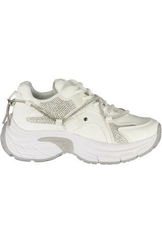 LAURA BIAGIOTTI DAMSKIE BUTY SPORTOWE BIAŁE (Bianco)