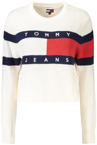TOMMY HILFIGER BIAŁY SWETER DAMSKI (Bianco)