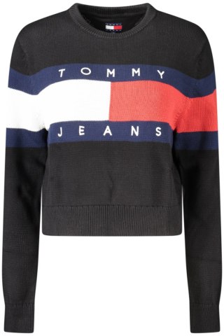 TOMMY HILFIGER DAMSKI CZARNY SWETER (Nero)