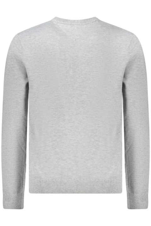 TOMMY HILFIGER MĘSKI SWETER SZARY (Grigio) TOMMY HILFIGER MĘSKI SWETER SZARY (Grigio)
