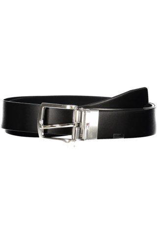 TOMMY HILFIGER PASEK SKÓRZANY MĘSKI NIEBIESKI (Blu)