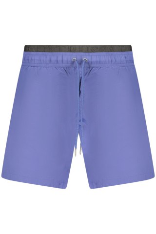 TRUSSARDI KOSTIUM KĄPIELOWY MĘSKI SPODNIE NIEBIESKIE (Blu)