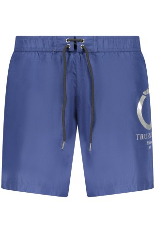 TRUSSARDI KOSTIUM KĄPIELOWY MĘSKI SPODNIE NIEBIESKIE (Blu)