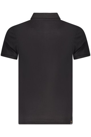 ARMY 1659 CZARNY MĘSKI POLO Z KRÓTKIM RĘKAWEM (Nero)