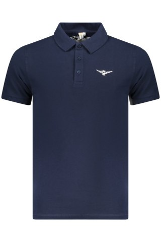 ARMY 1659 MĘSKA KOSZULKA POLO Z KRÓTKIM RĘKAWEM NIEBIESKA (Blu)