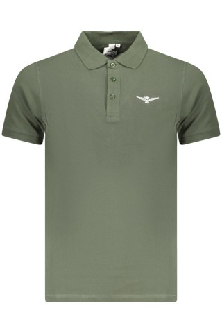 ARMY 1659 MĘSKA KOSZULKA POLO Z KRÓTKIM RĘKAWEM ZIELONA (Verde)