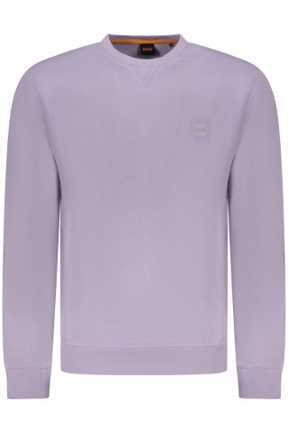 BOSS PURPLE MĘSKA BLUZA Z ROZPINANYM NA ZAMEK BLUZĄ (Viola)
