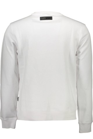 PLEIN SPORT MĘSKA BLUZA Z ROZPINKĄ BIAŁA (Bianco)