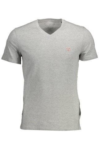 KOSZULKA Z KRÓTKIM RĘKAWEM GUESS JEANS MĘSKA SZARA (Grigio)