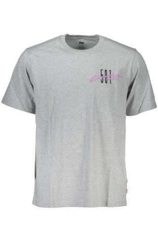 KOSZULKA Z KRÓTKIM RĘKAWEM LEVI&#39;S MĘSKA SZARA (Grigio)