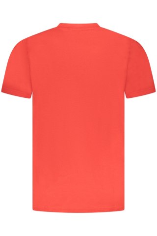 KOSZULKA CAVALLI CLASS Z KRÓTKIM RĘKAWEM MĘSKA CZERWONA (Rosso)