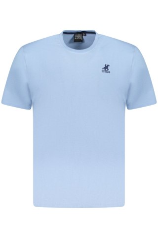 KOSZULKA POLO Z KRÓTKIM RĘKAWEM MĘSKA NIEBIESKA (Azzurro)
