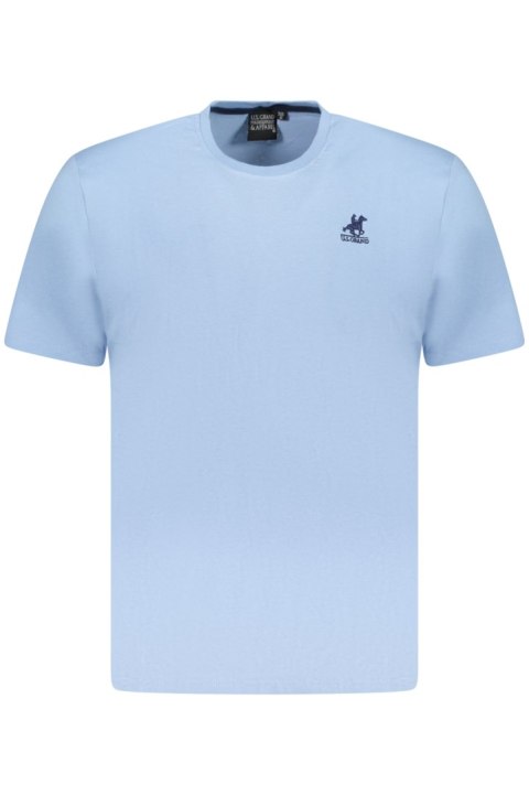 KOSZULKA POLO Z KRÓTKIM RĘKAWEM MĘSKA NIEBIESKA (Azzurro) KOSZULKA POLO Z KRÓTKIM RĘKAWEM MĘSKA NIEBIESKA (Azzurro)