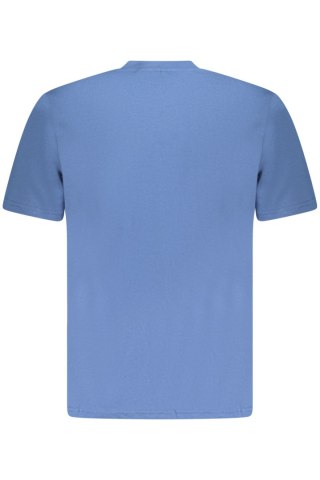 KOSZULKA POLO Z KRÓTKIM RĘKAWEM MĘSKA NIEBIESKA (Blu)