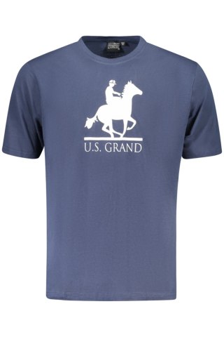 KOSZULKA POLO Z KRÓTKIM RĘKAWEM MĘSKA NIEBIESKA (Blu)