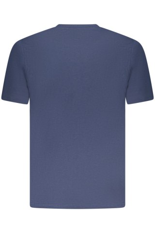 KOSZULKA POLO Z KRÓTKIM RĘKAWEM MĘSKA NIEBIESKA (Blu)