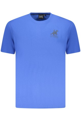 KOSZULKA POLO Z KRÓTKIM RĘKAWEM MĘSKA NIEBIESKA (Blu)