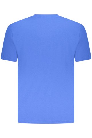 KOSZULKA POLO Z KRÓTKIM RĘKAWEM MĘSKA NIEBIESKA (Blu)