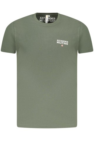 KOSZULKA Z KRÓTKIM RĘKAWEM MILITARY ACADEMY MĘSKA ZIELONA (Verde)