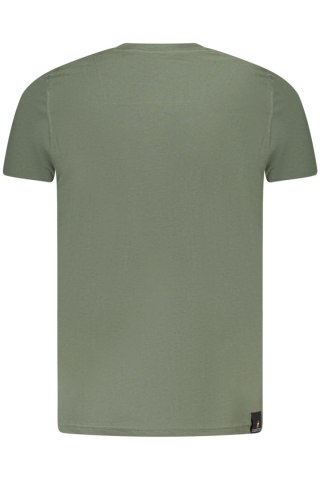 KOSZULKA Z KRÓTKIM RĘKAWEM MILITARY ACADEMY MĘSKA ZIELONA (Verde)