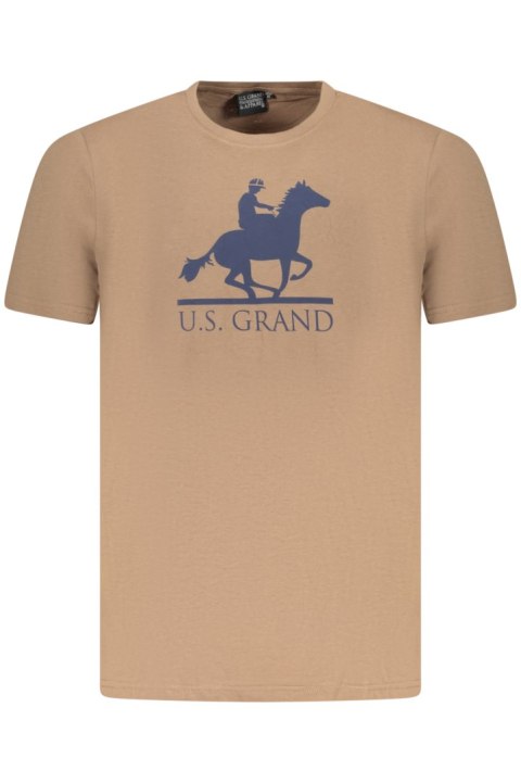KOSZULKA Z KRÓTKIM RĘKAWEM US GRAND POLO MĘSKA BRĄZOWA (Marrone) KOSZULKA Z KRÓTKIM RĘKAWEM US GRAND POLO MĘSKA BRĄZOWA (Marrone)