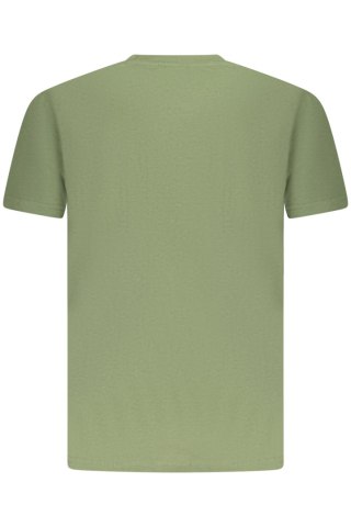 KOSZULKA Z KRÓTKIM RĘKAWEM US GRAND POLO MĘSKA ZIELONA (Verde)