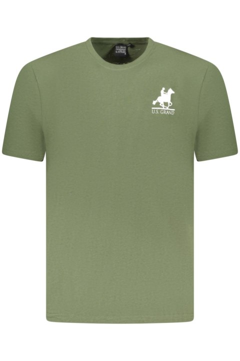 KOSZULKA Z KRÓTKIM RĘKAWEM US GRAND POLO MĘSKA ZIELONA (Verde) KOSZULKA Z KRÓTKIM RĘKAWEM US GRAND POLO MĘSKA ZIELONA (Verde)
