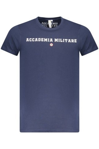 MĘSKA KOSZULKA Z KRÓTKIM RĘKAWEM MILITARY ACADEMY NIEBIESKA (Blu)