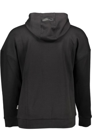 PLEIN SPORT MĘSKA BLUZA Z ROZPINANYM NA ZAMEK CZARNA (Nero)