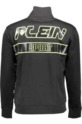 PLEIN SPORT MĘSKA BLUZA Z ROZPINANYM NA ZAMEK CZARNY (Nero)