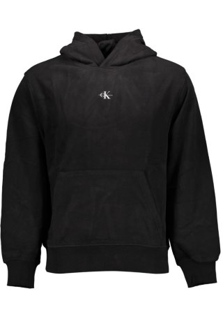 CALVIN KLEIN MĘSKA BLUZA Z ROZPINANYM NA ZAMEK CZARNA (Nero)