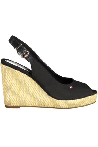 TOMMY HILFIGER SANDAŁY DAMSKIE OBUWIE CZARNE (Nero)