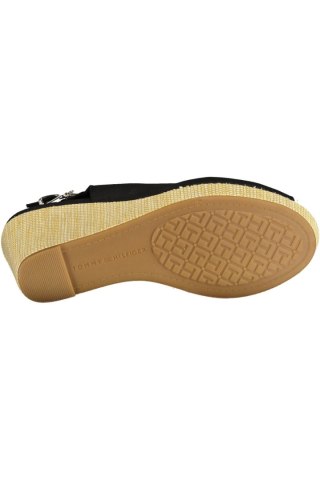TOMMY HILFIGER SANDAŁY DAMSKIE OBUWIE CZARNE (Nero)