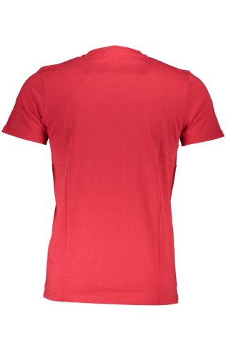 KOSZULKA CAVALLI CLASS Z KRÓTKIM RĘKAWEM MĘSKA CZERWONA (Rosso)