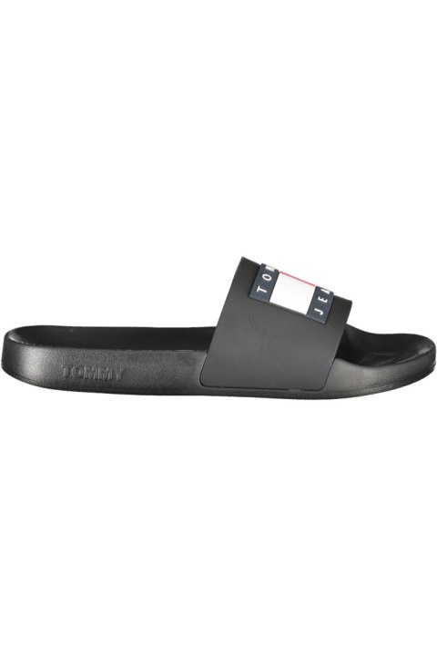 TOMMY HILFIGER DAMSKIE KLAPKI OBUWIE CZARNE (Nero)