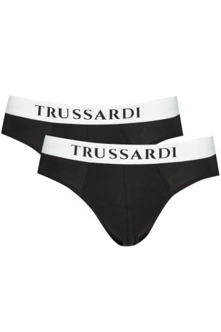 TRUSSARDI CZARNE MĘSKIE SLIPSY (Nero)
