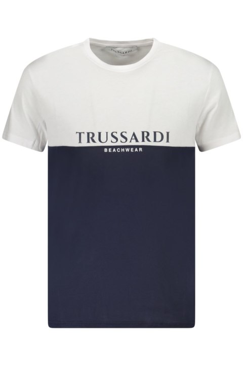 TRUSSARDI KOSZULKA Z KRÓTKIM RĘKAWEM MĘSKA BIAŁA (Bianco) TRUSSARDI KOSZULKA Z KRÓTKIM RĘKAWEM MĘSKA BIAŁA (Bianco)