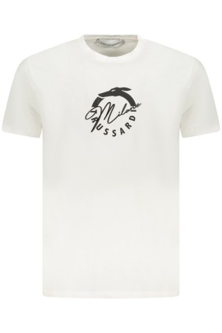 TRUSSARDI KOSZULKA Z KRÓTKIM RĘKAWEM MĘSKA BIAŁA (Bianco)
