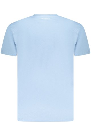 TRUSSARDI KOSZULKA Z KRÓTKIM RĘKAWEM MĘSKA NIEBIESKA (Azzurro)