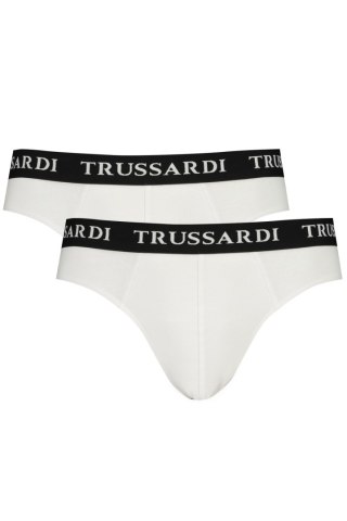 TRUSSARDI MĘSKIE BIAŁE SLIPSY (Bianco)