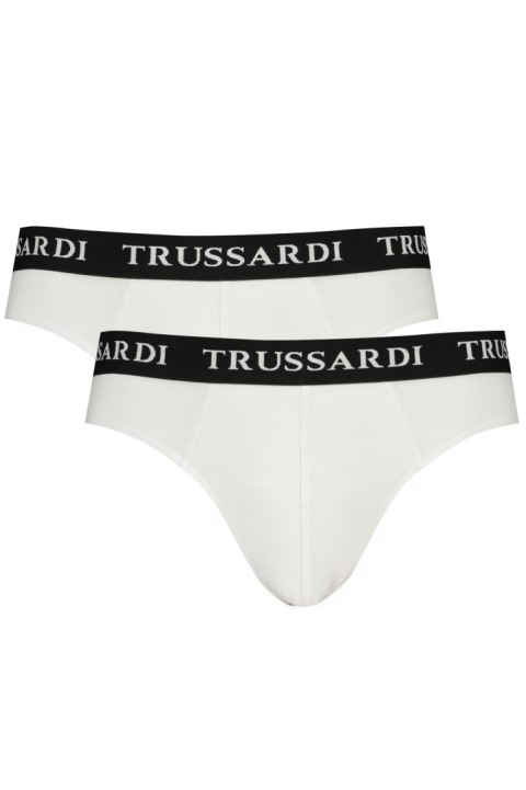 TRUSSARDI MĘSKIE BIAŁE SLIPSY (Bianco) TRUSSARDI MĘSKIE BIAŁE SLIPSY (Bianco)