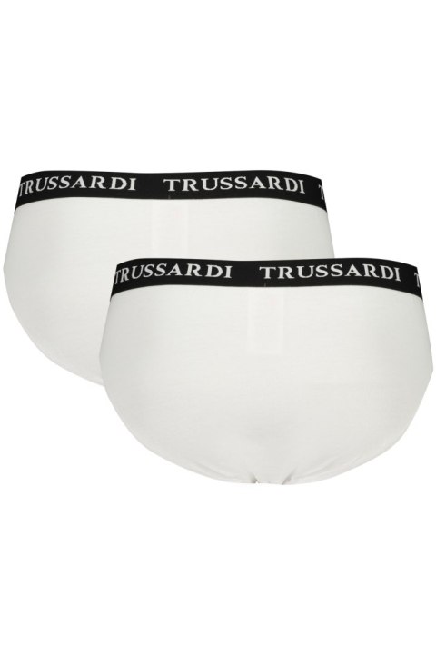 TRUSSARDI MĘSKIE BIAŁE SLIPSY (Bianco) TRUSSARDI MĘSKIE BIAŁE SLIPSY (Bianco)